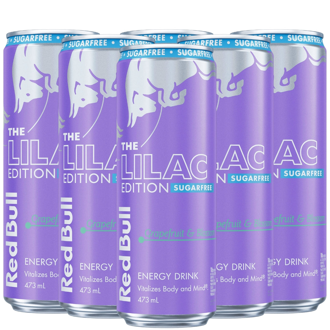 Red Bull Energy Drink Sugar Free Lilac Edition 473ml