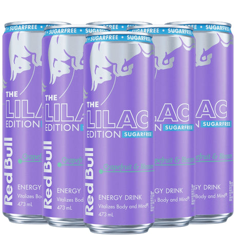 Red Bull Energy Drink Sugar Free Lilac Edition 473ml