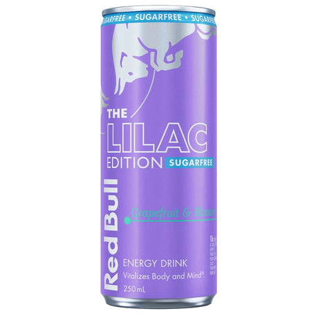 Red Bull Energy Drink Sugar Free Lilac Edition 250ml