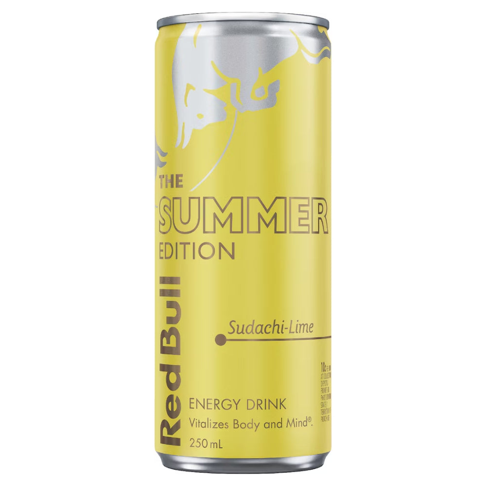 Red Bull Energy Drink Summer Edition Sudachi Lime 250ml
