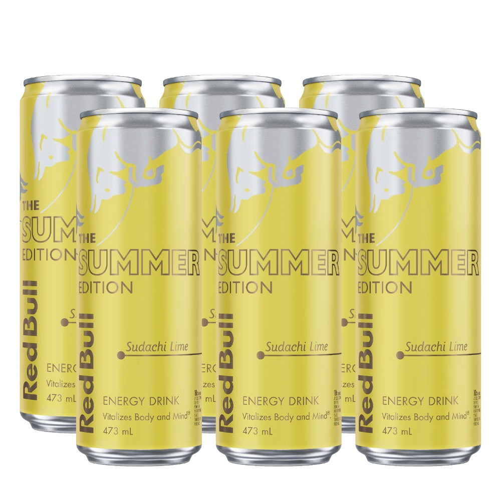 Red Bull Energy Drink Summer Edition Sudachi Lime 473ml