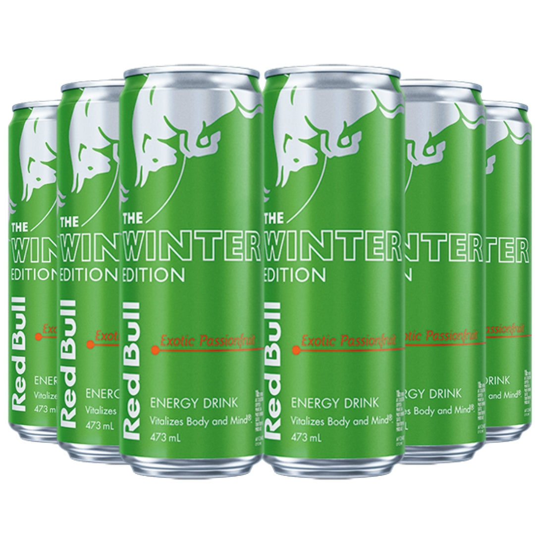 Red Bull Energy Drink Winter Edition Exotic Passionfruit 473ml
