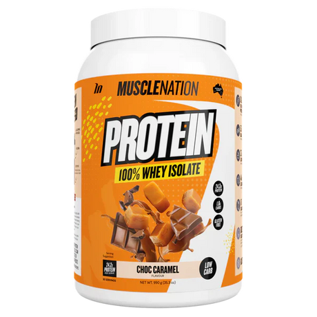 Muscle Nation 100% Whey Isolate Protein Powder 990g