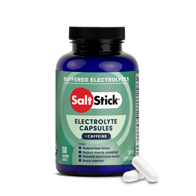 SaltStick Electrolyte Race Ready Plus Caps Caffeinated Caps