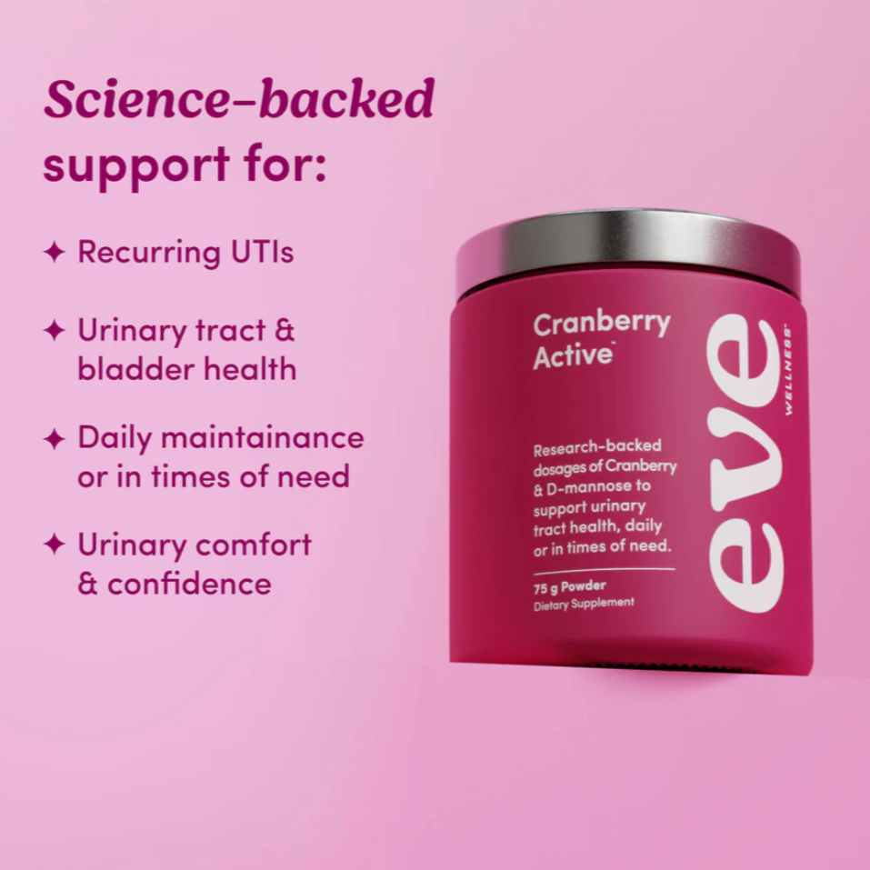 Eve Wellness Cranberry Active Powder