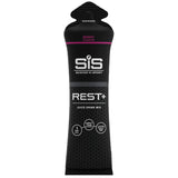 Black SIS (Science in Sport) REST+ juice drink mix packet on a white background