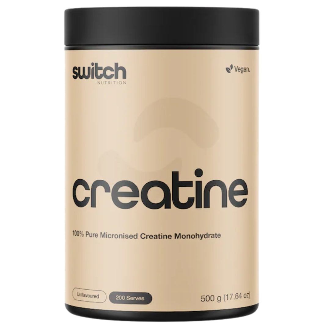 Switch Nutrition Essentials Pure Micronised Creatine Monohydrate Powder
