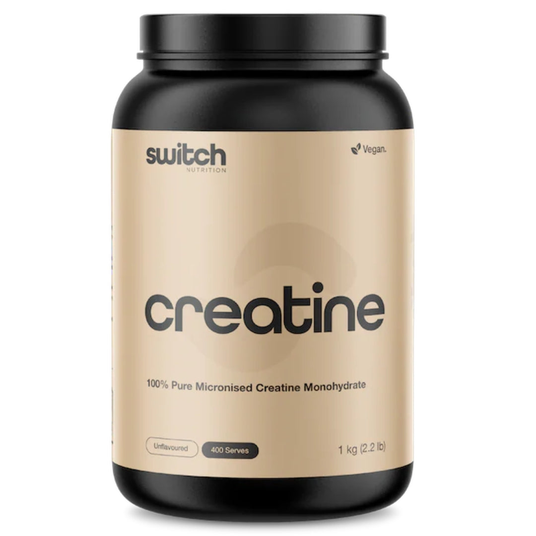 Switch Nutrition Essentials Pure Micronised Creatine Monohydrate Powder
