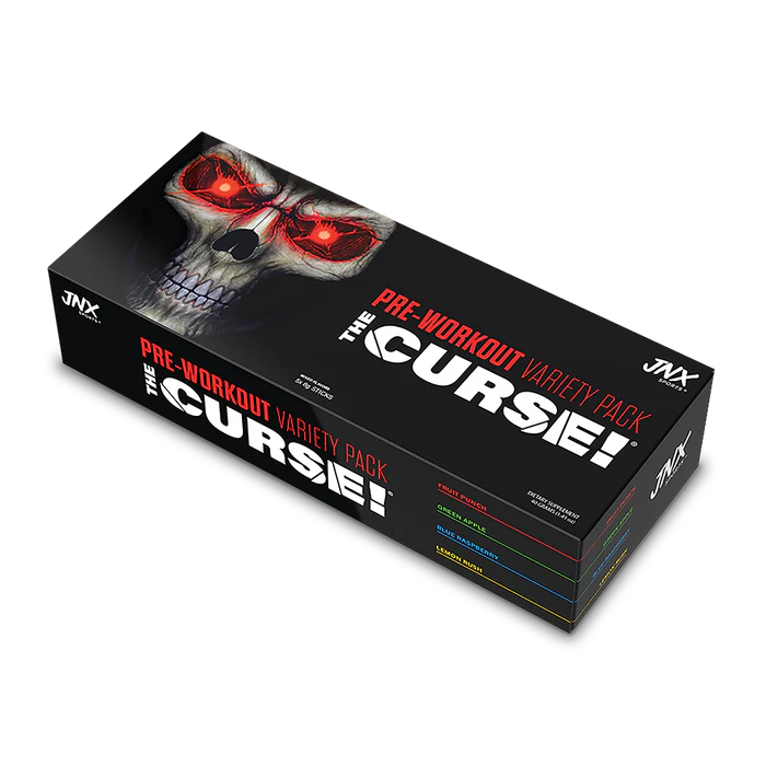 JNX Sports The Curse! Pre-Workout 5 Serve Variety Pack *Gift*