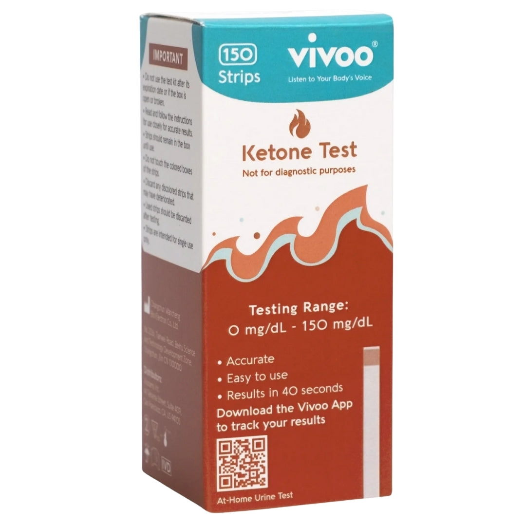 Vivoo Ketone Test Strips 150 Pack