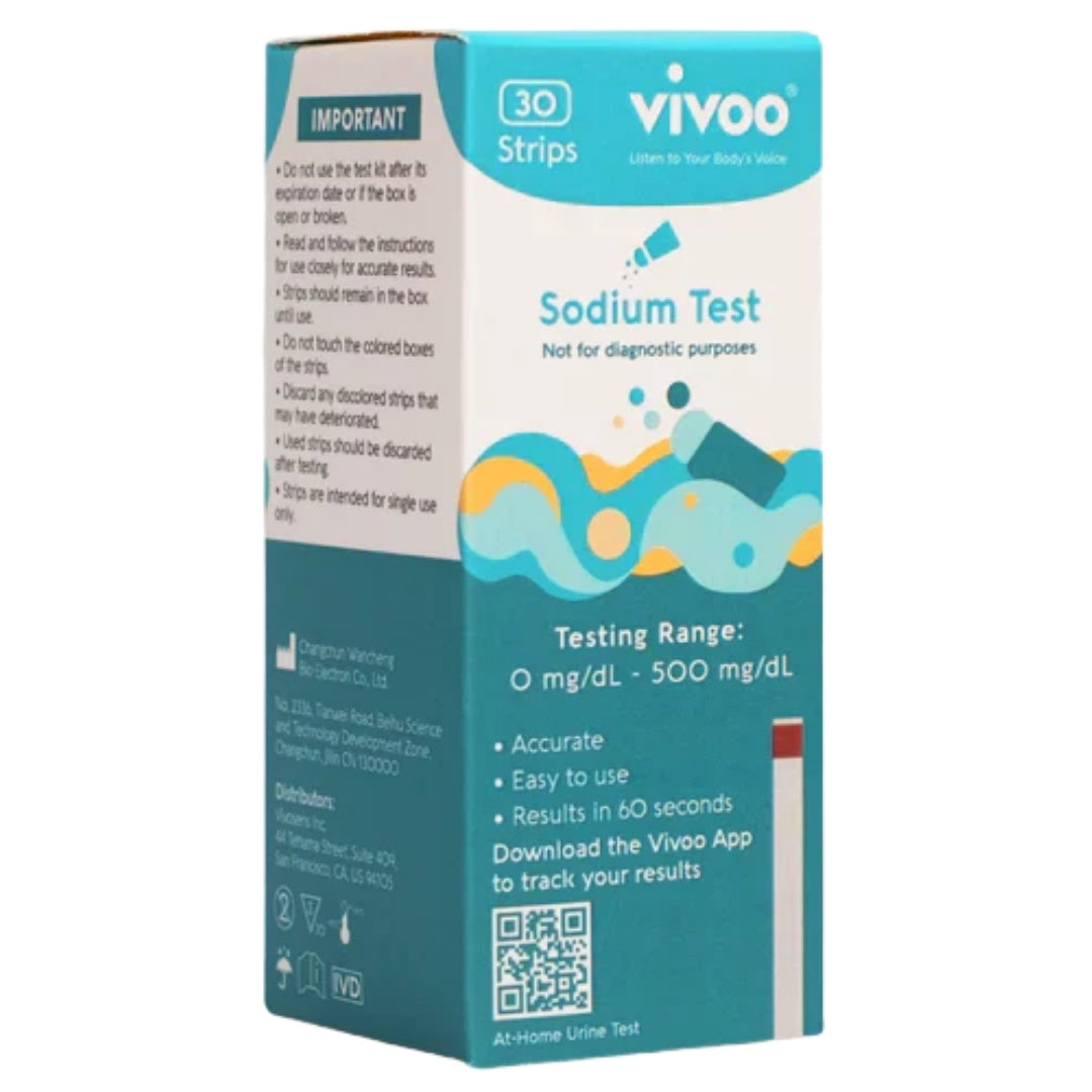 Vivoo Sodium Test Strips 30 Pack