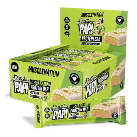 Muscle Nation Cheesecake Protein Bar