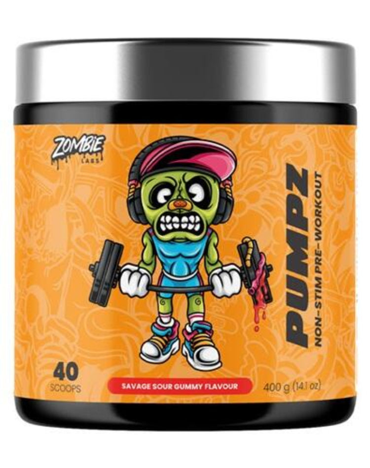 Zombie Labs Pumpz Non-Stim Pump + Nootropic