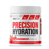 Athletech Precision Hydration supplement container on a white background