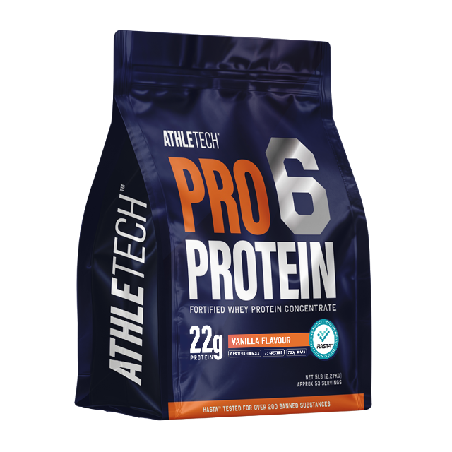 Athletech Pro6 Protein package on a white background