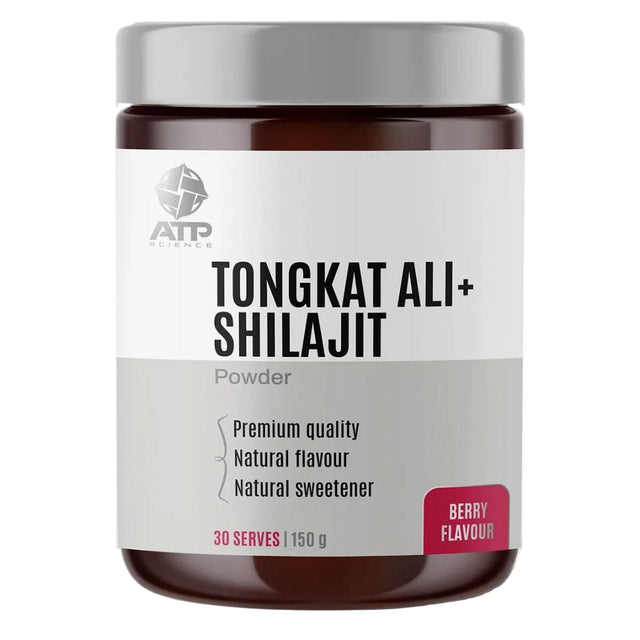 ATP Tongkat Ali & Shilajit Powder 150g / Berry