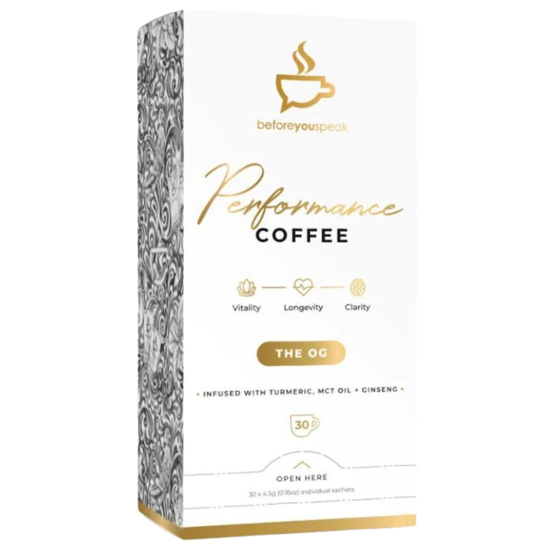 Before You Speak High Performance Coffee