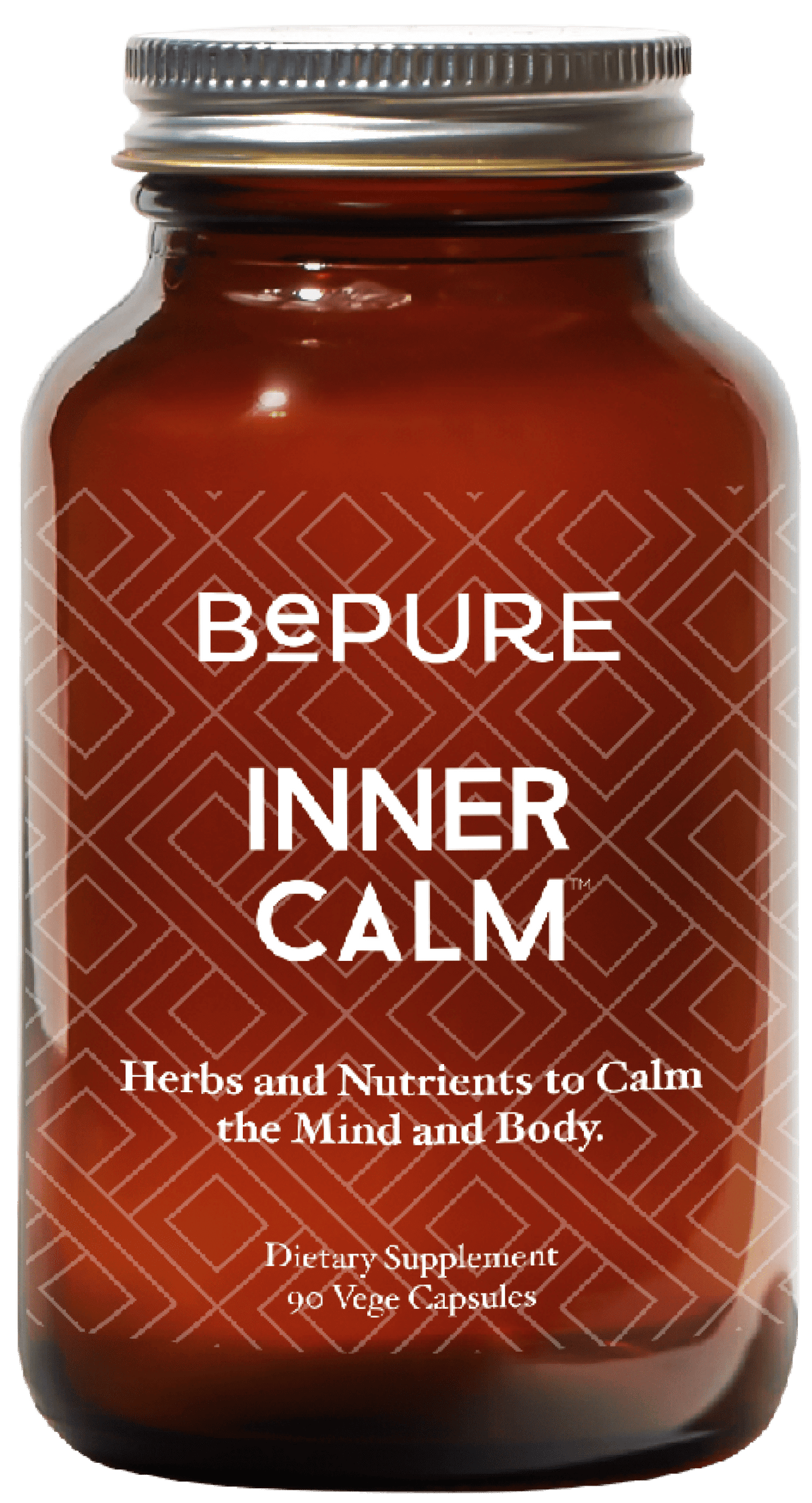 BePure InnerCalm 90 Vege Caps - 30 Day Supply
