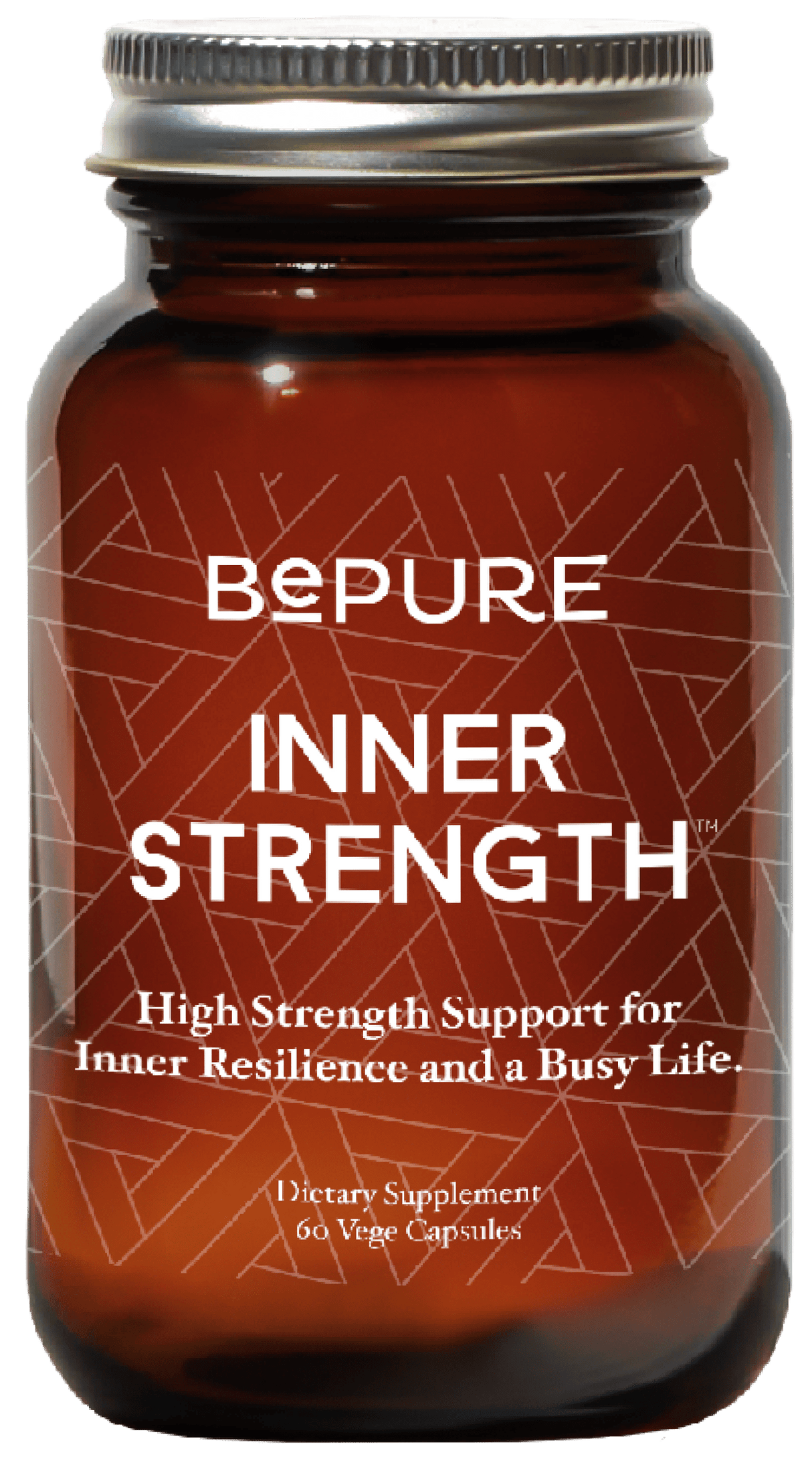 BePure InnerStrength 60 Vege Caps - 30 Day Supply