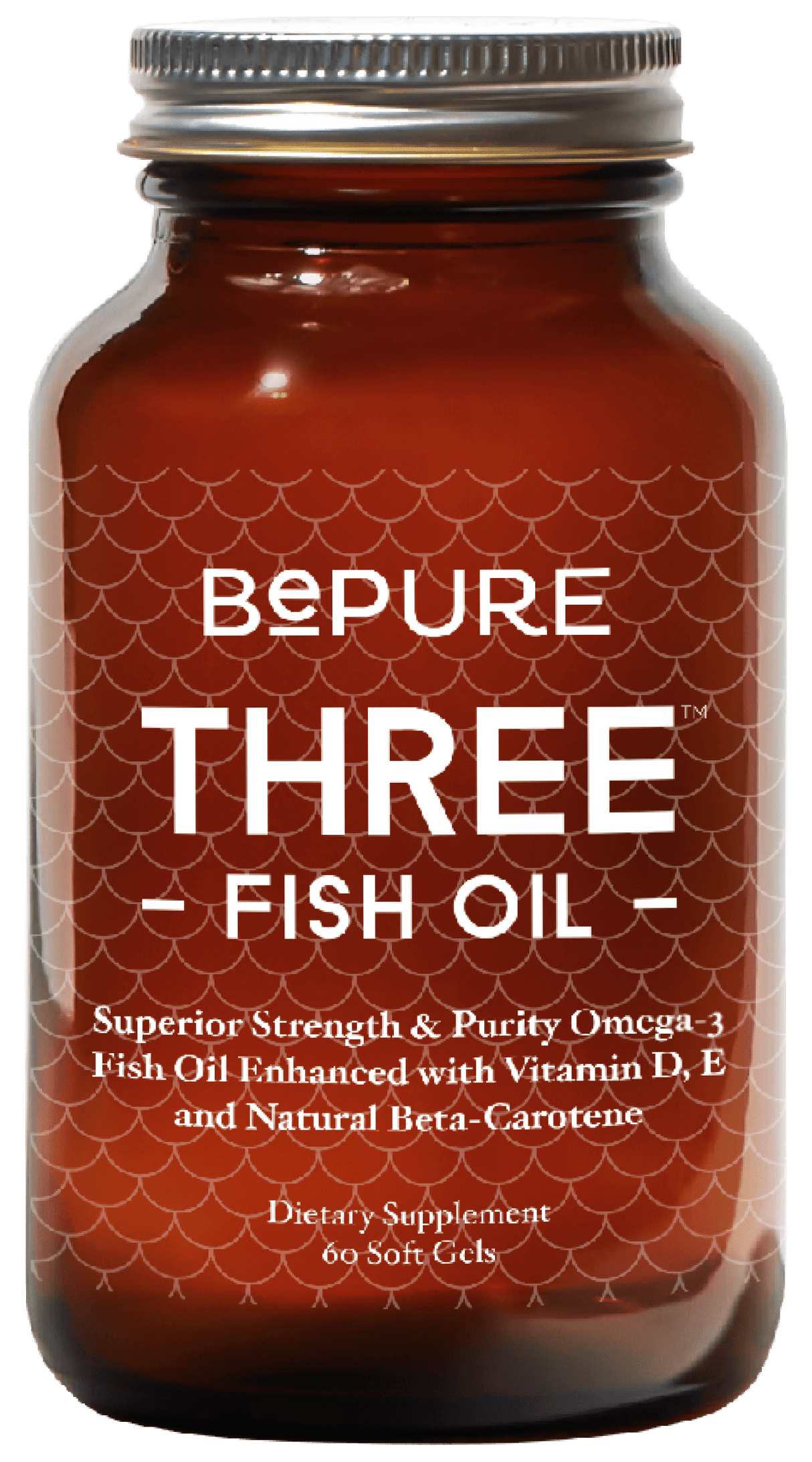 BePure Three Fish Oil 60 Caps - (30 day supply)