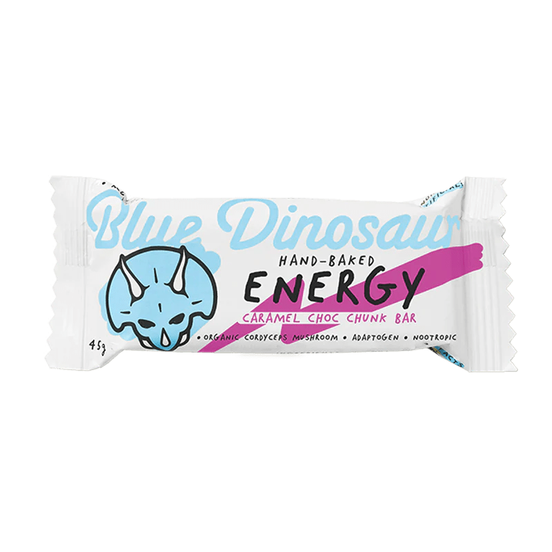 Blue Dinosaur Energy Bars Single / Caramel Choc Chunk