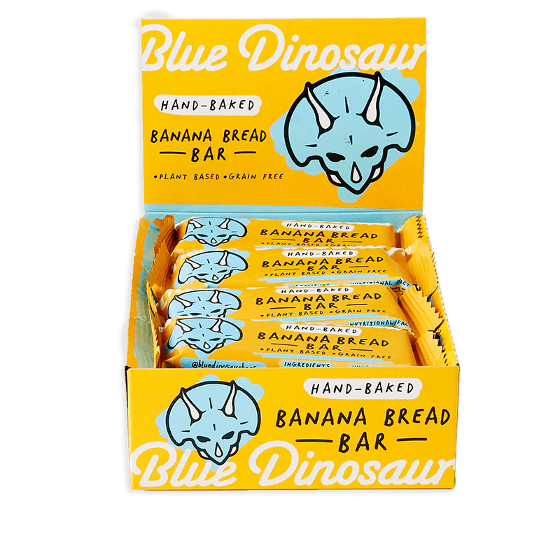 Blue Dinosaur Snack Bars