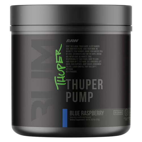 Get Raw Cbum Thuper Pump Powder