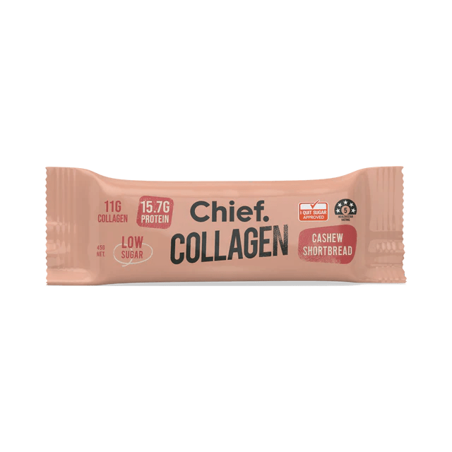 Chief Collagen Protein Bar Single / Cashew Shortbread
