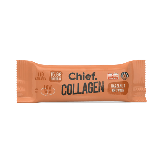 Chief Collagen Protein Bar Single / Hazelnut Brownie