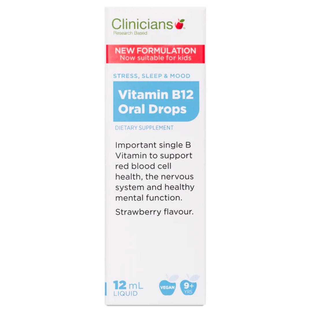 Clinicians Vitamin B12 Oral Drops