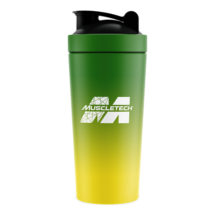 Muscletech Stainless Steel Shaker (Random Colour) *Gift*