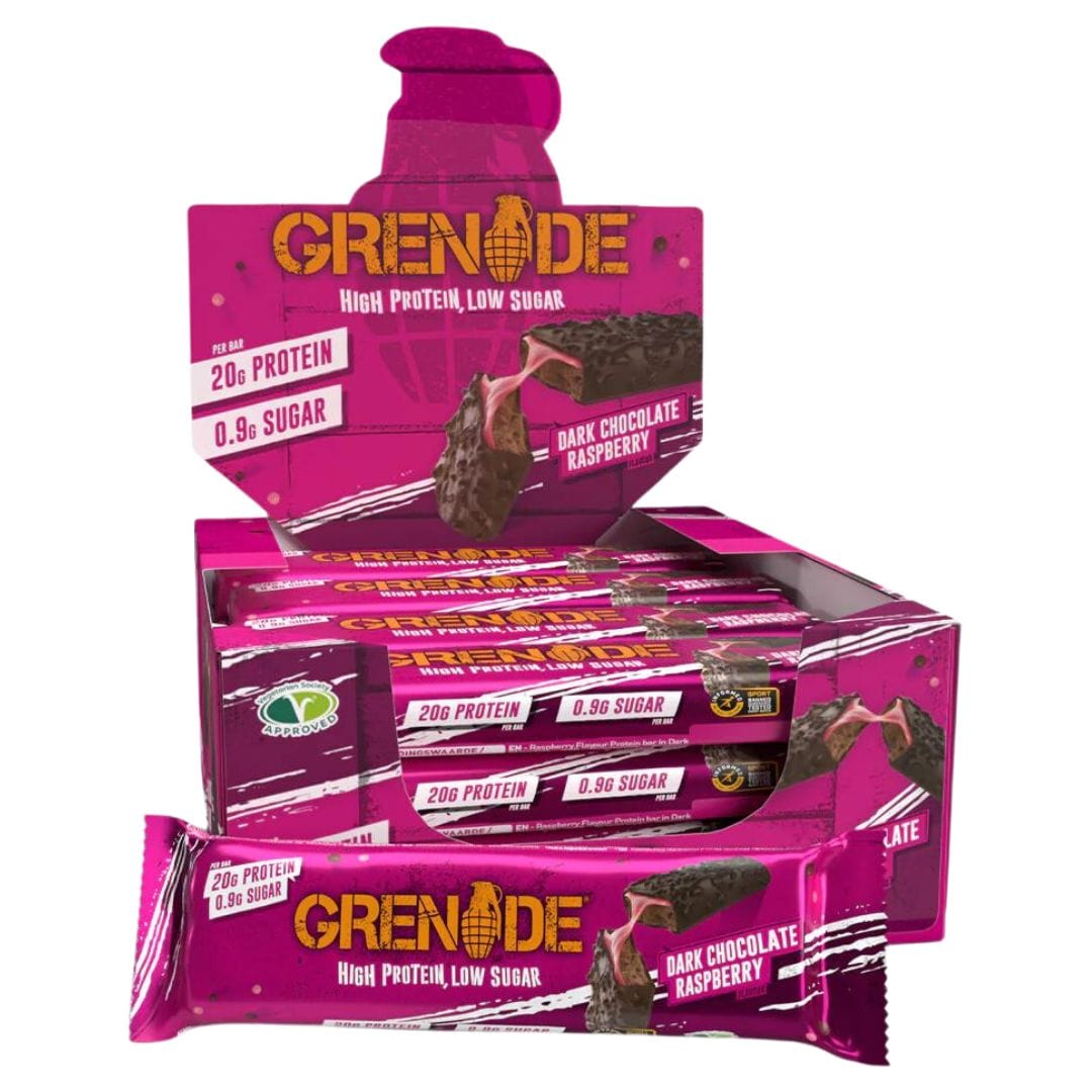 Grenade High Protein & Low Sugar Bar (Random Flavour) *Gift*