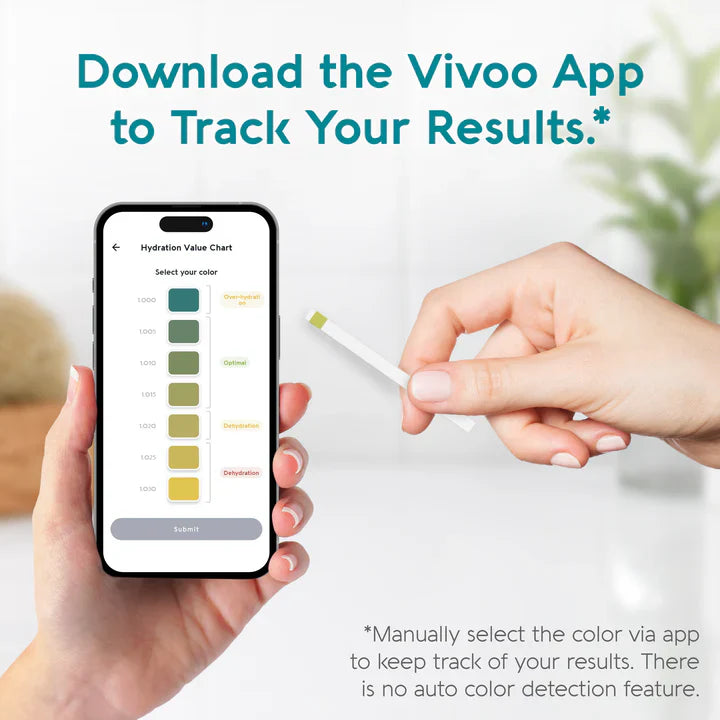 Vivoo Hydration Test Strips 30 Pack