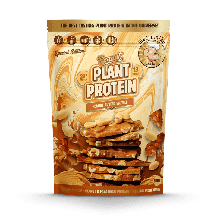 Macro Mike Luxe Premium Plant Protein Peanut Butter Brittle