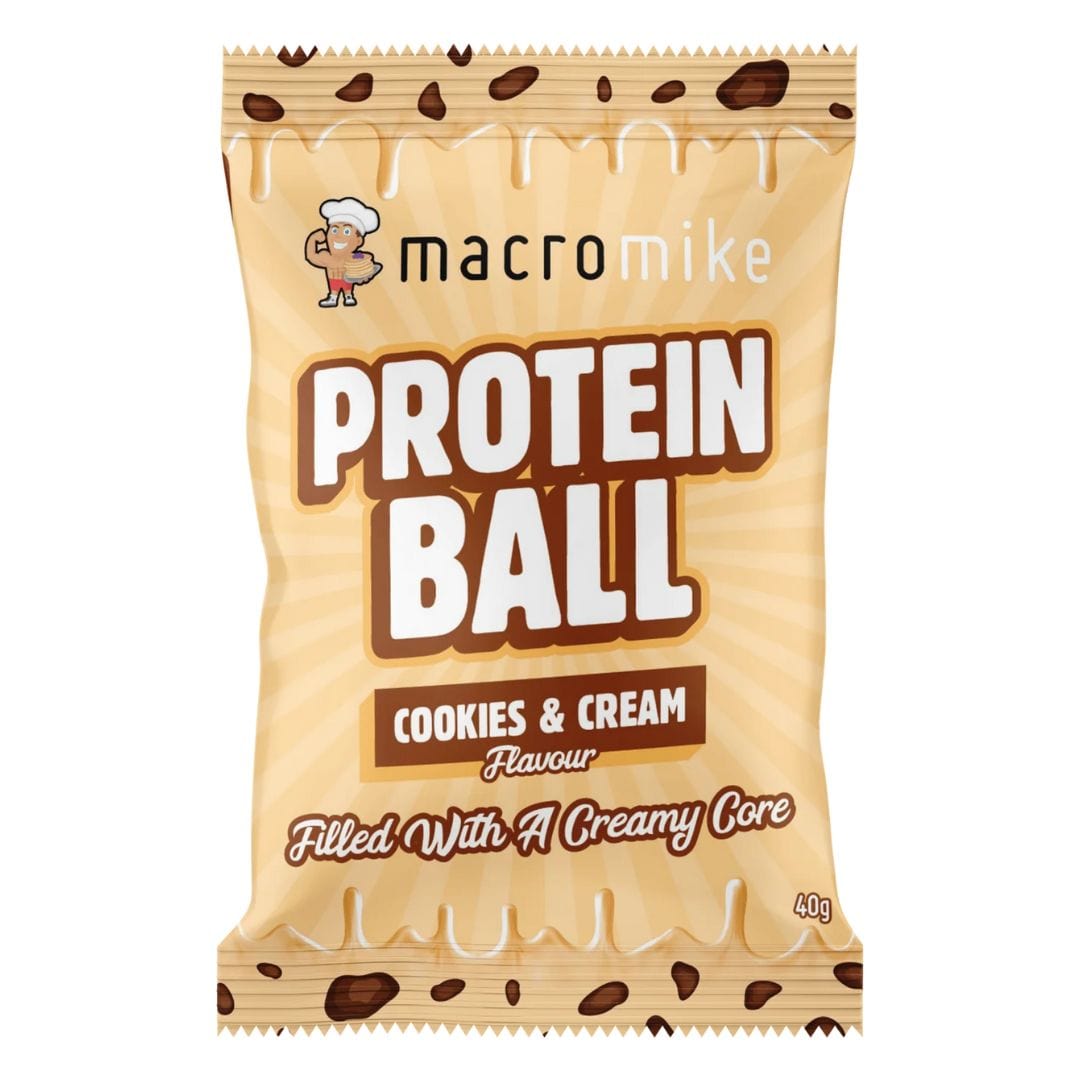 Macro Mike Protein Ball Single / Cookies & Cream