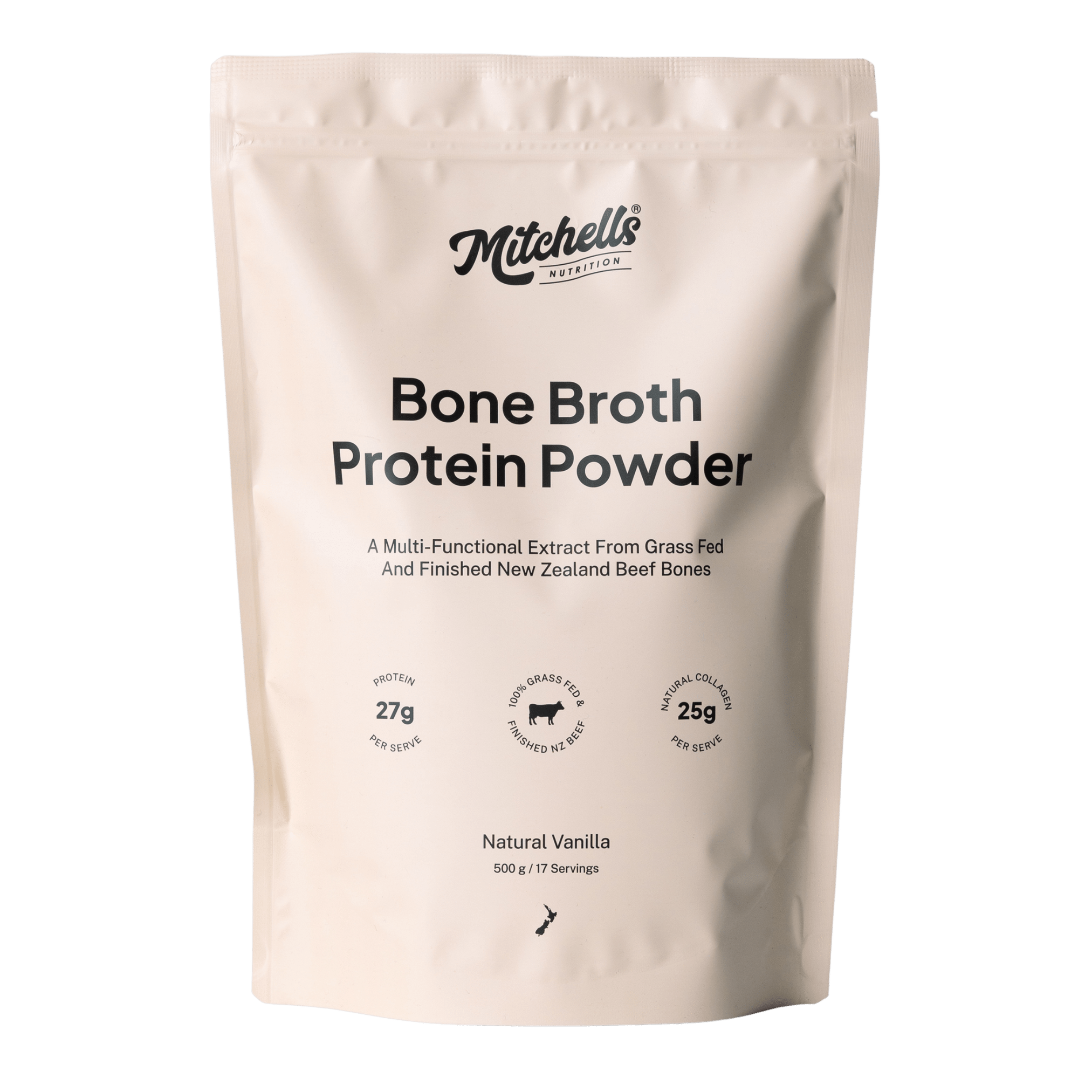 Mitchells Nutrition Bone Broth Protein Powder