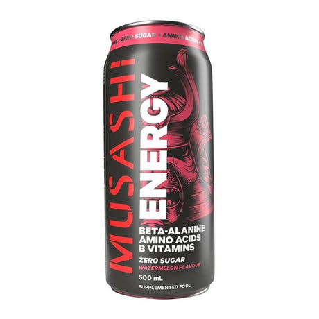 Musashi Energy Drink RTD 500ml Watermelon / 12 Pack