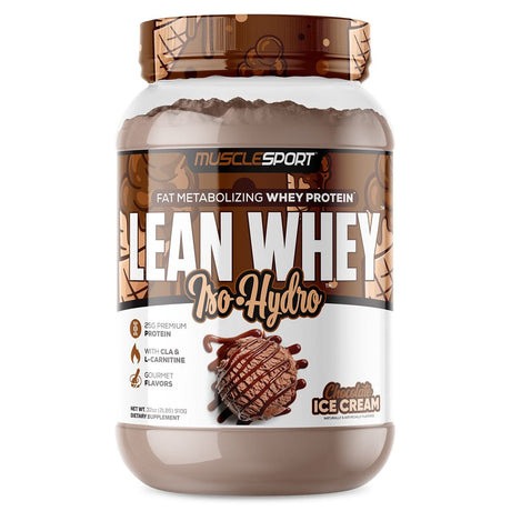 MuscleSport Lean Whey Iso Hydro 2lb