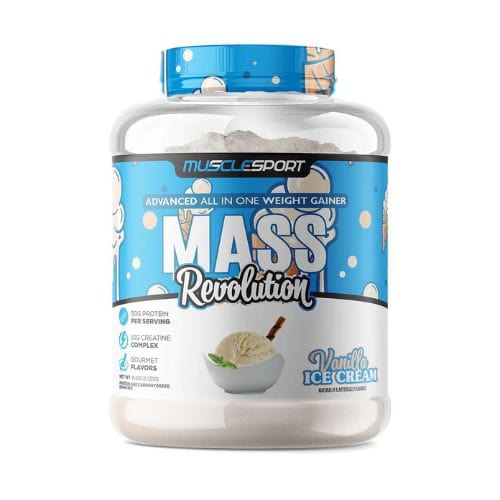 MuscleSport Mass Revolution 6lb Vanilla