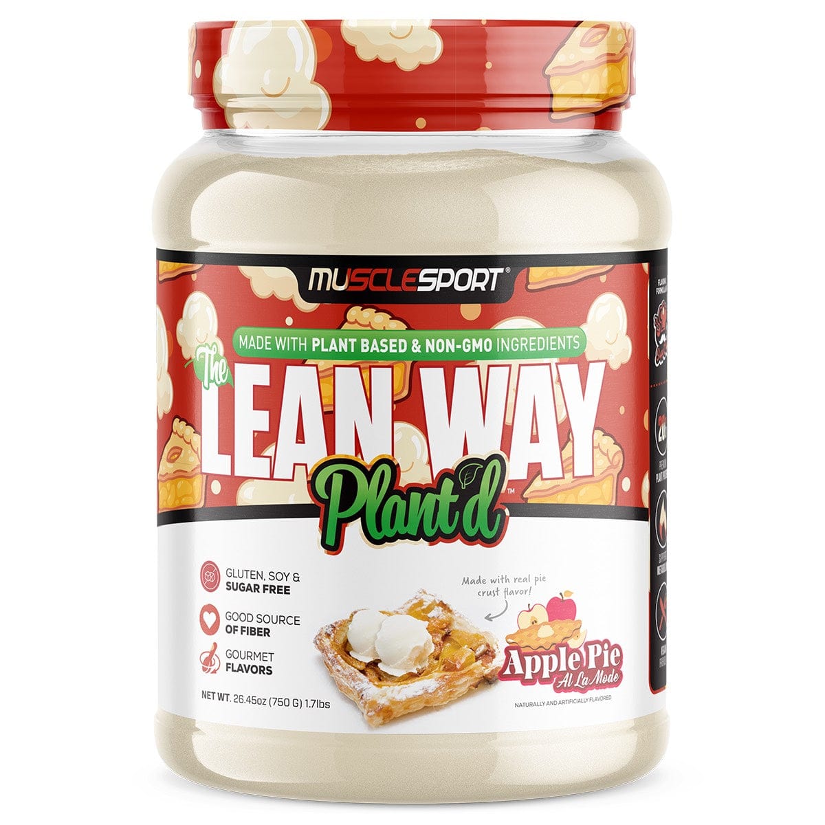 MuscleSport The Lean Way Plant'd