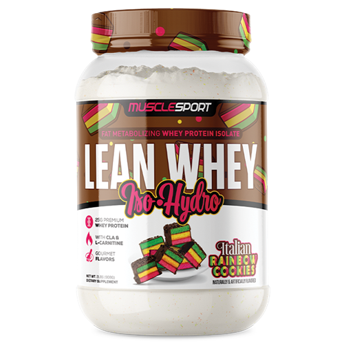 MuscleSport Lean Whey Iso Hydro Protein Powder