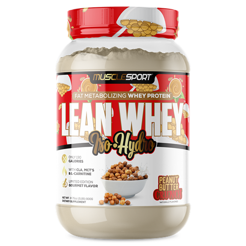 MuscleSport Lean Whey Iso Hydro Protein Powder