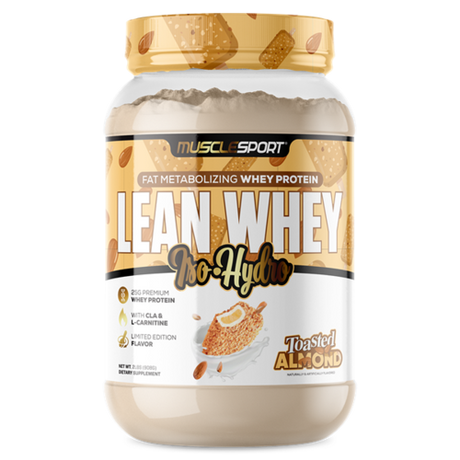 MuscleSport Lean Whey Iso Hydro Protein Powder