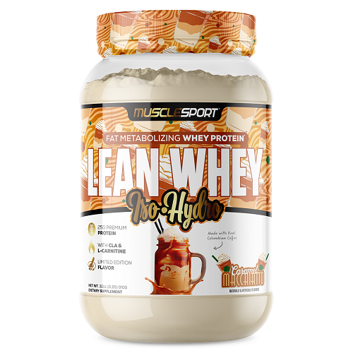 MuscleSport Lean Whey Iso Hydro Protein Powder