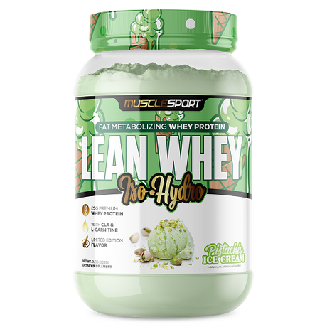 MuscleSport Lean Whey Iso Hydro Protein Powder