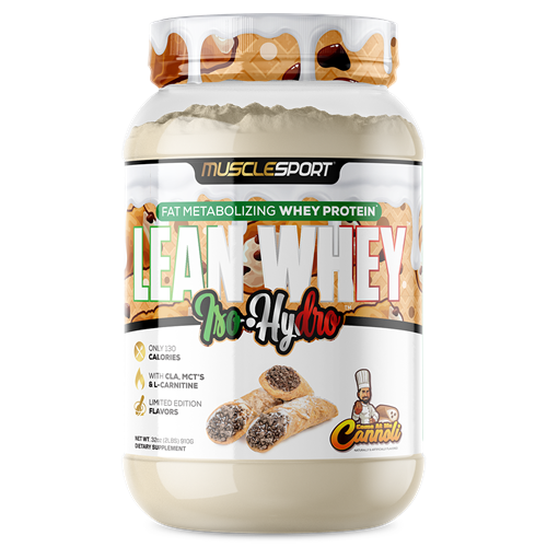 MuscleSport Lean Whey Iso Hydro Protein Powder
