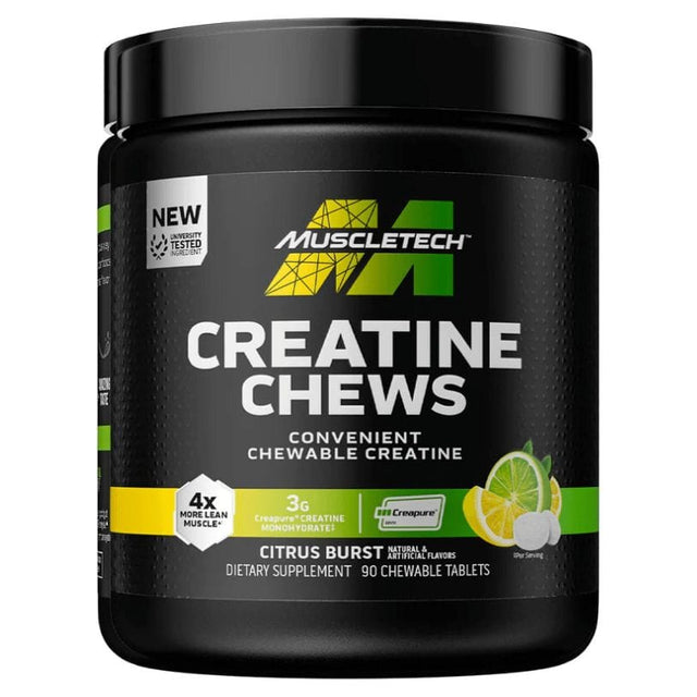 MuscleTech Creatine Chews Citrus Burst