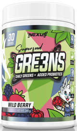 Nexus Sports Nutrition Gre3ns Wild Berry