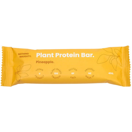 Nothing Naughty Plant Protein Bars Pineapple / Single Bar
