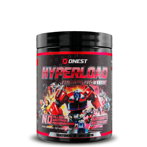 Onest Hyperload Elite Pre-Workout Autobots Raspberry